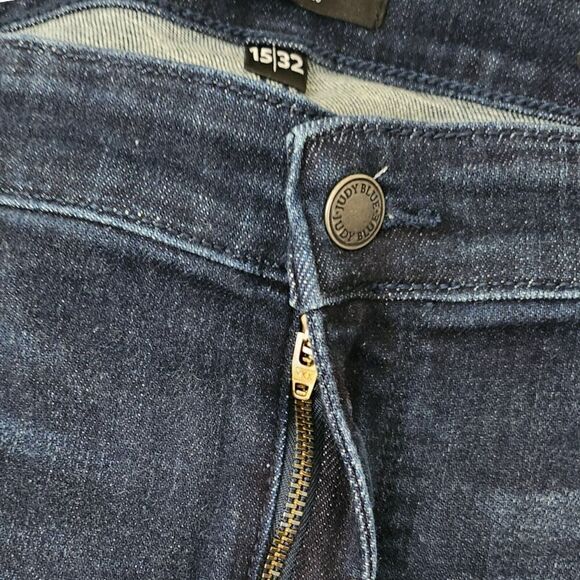 Judy Blue Jeans Womens 32 Blue Skinny Fit High-Rise Dark Wash Stretch Denim - Picture 3 of 12